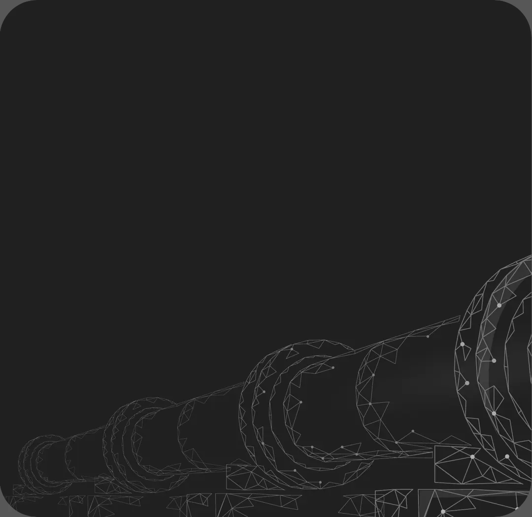 Vector image of a pipeline