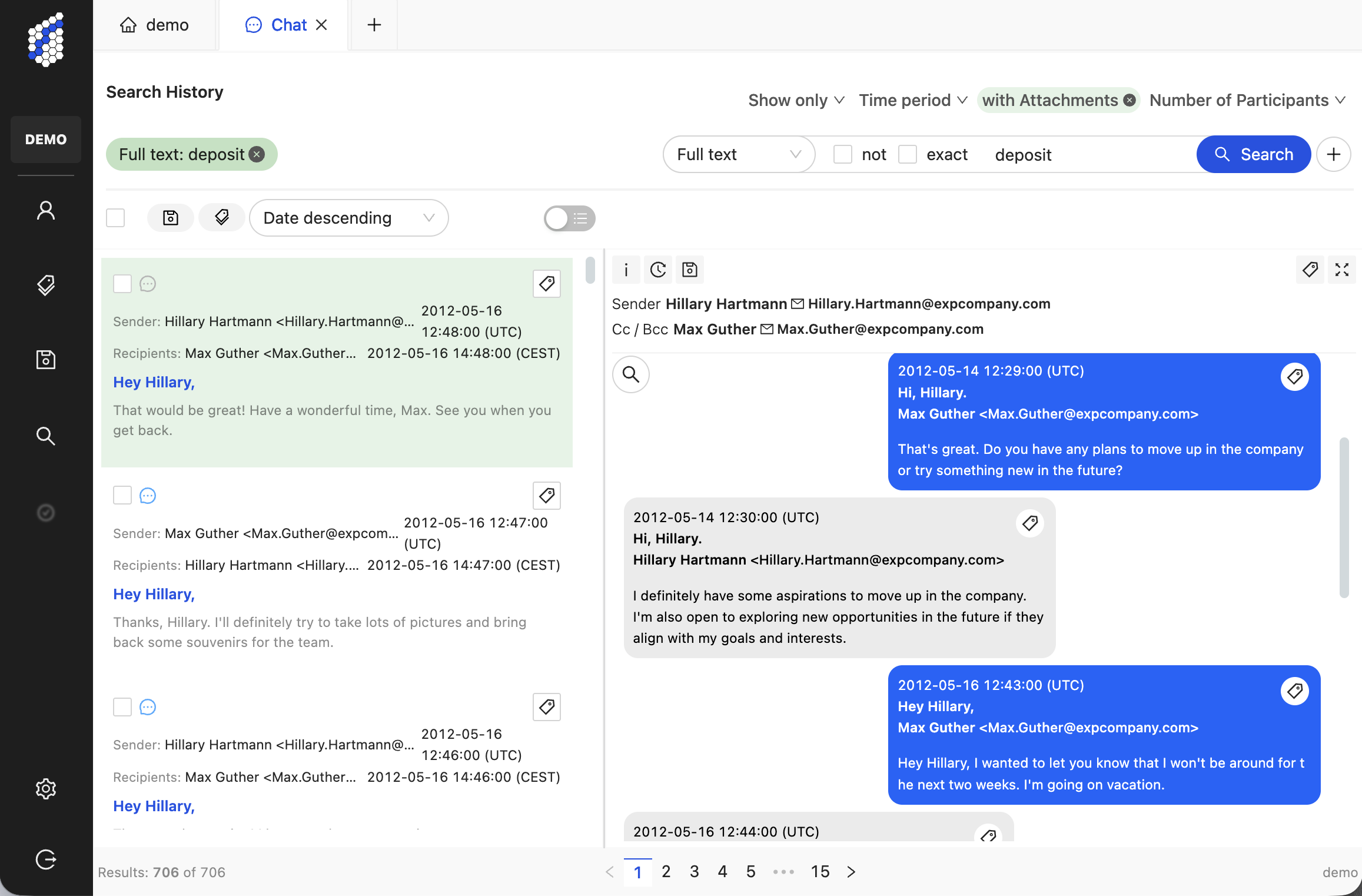Feature demonstration