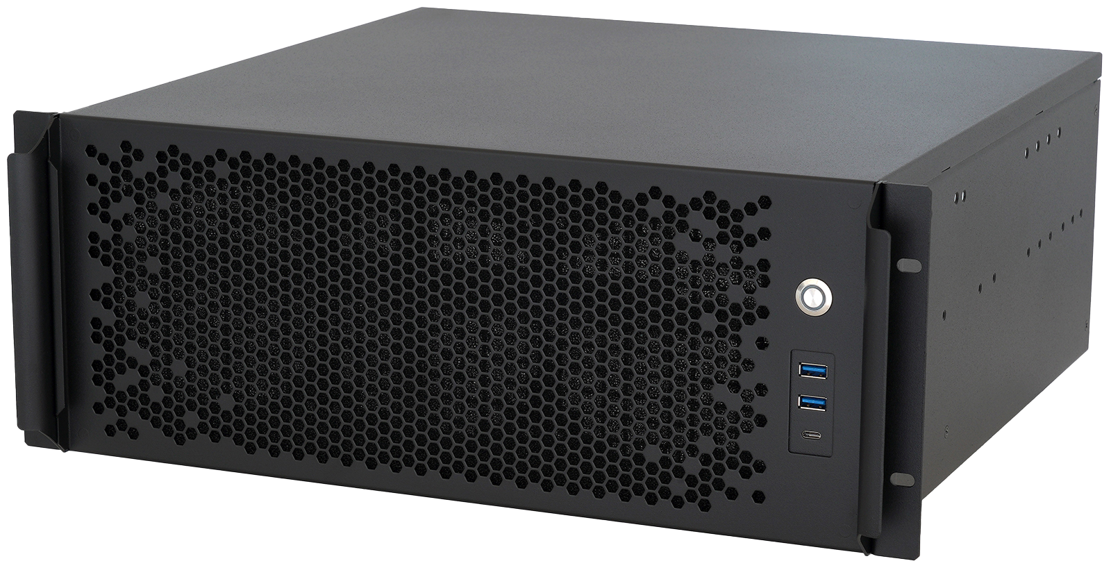 image of the sinabox in a 19 zoll case